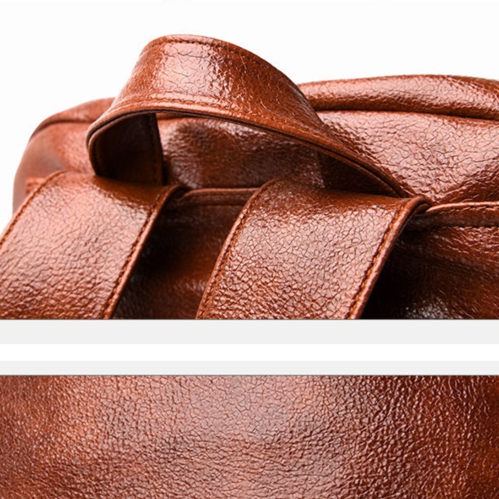 PU Leather Rivet Backpack - Picture 10 of 12